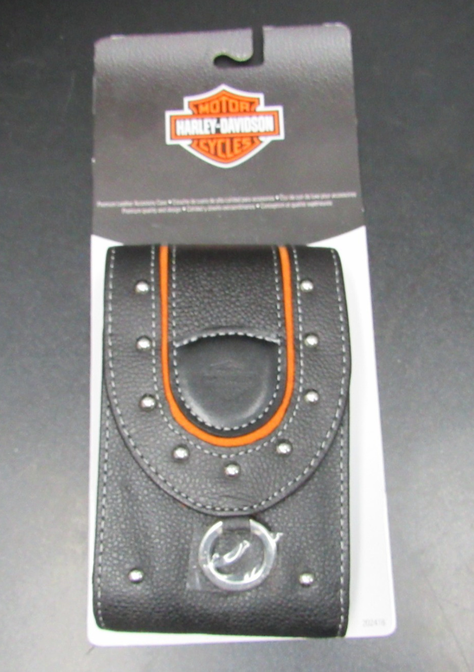 HARLEY DAVIDSON PREMIUM LEATHER ACCESSORY CASE NEW